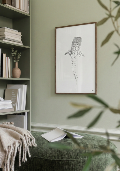 Tiburón Ballena (Lámina) - Ocean Animal