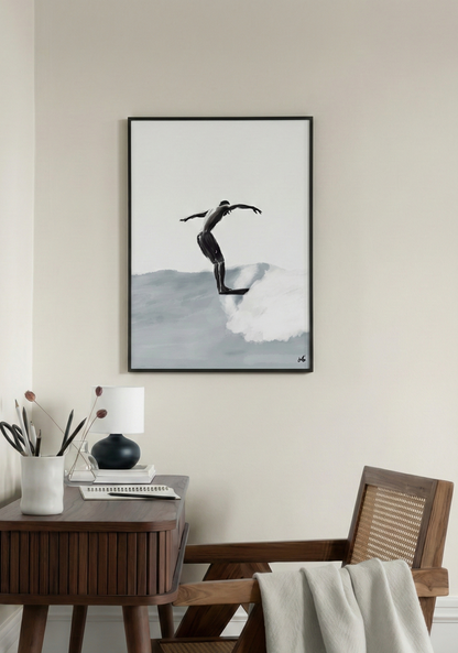 Backward Surfer (Lámina)