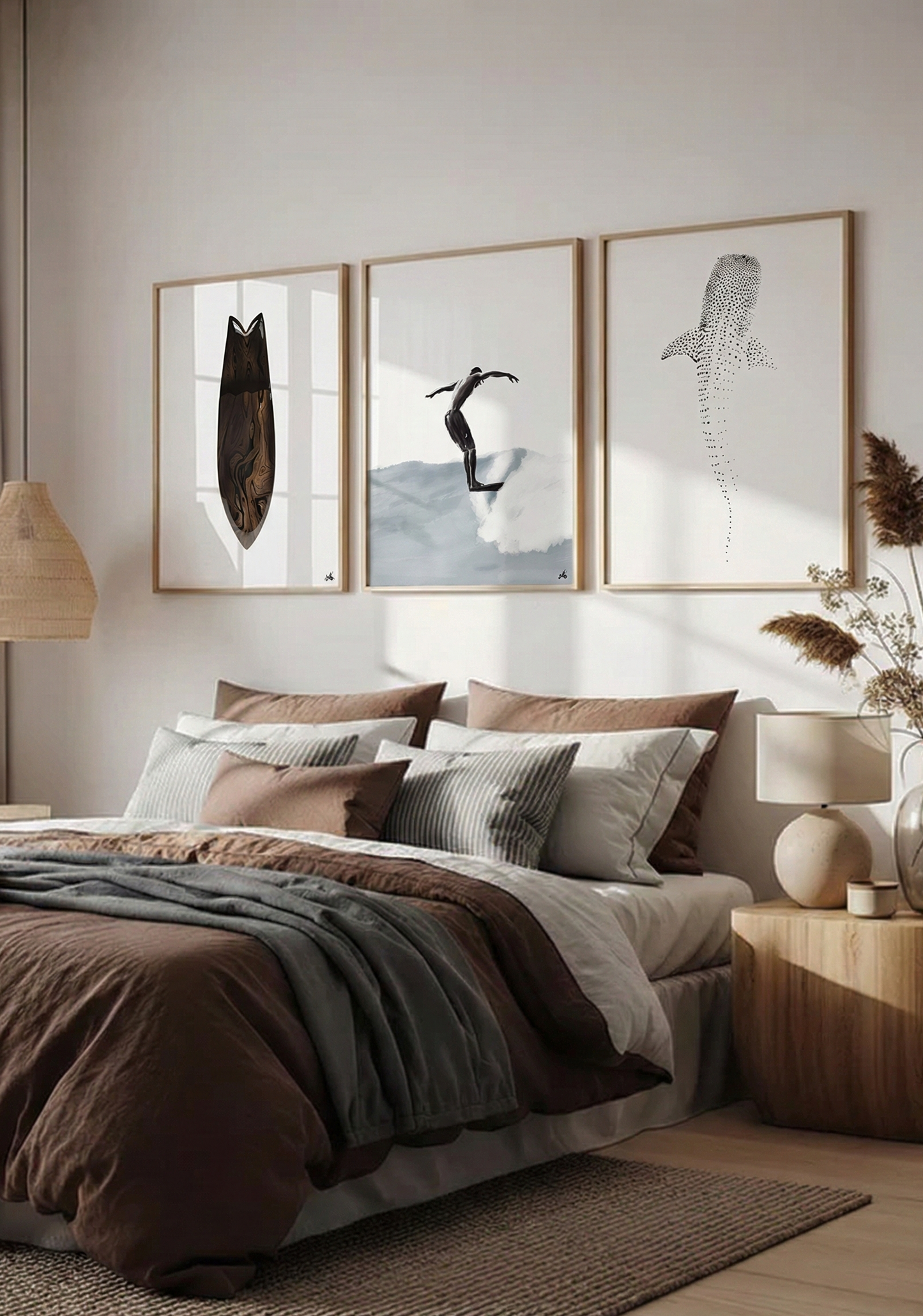 Backward Surfer (Lámina)