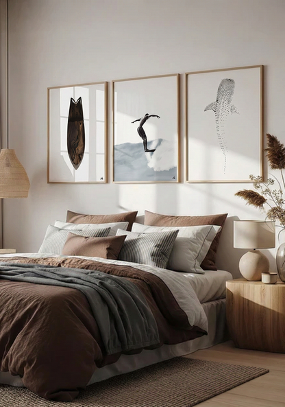 Backward Surfer (Lámina)