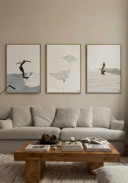 Mantas (Lámina) - Ocean Animal