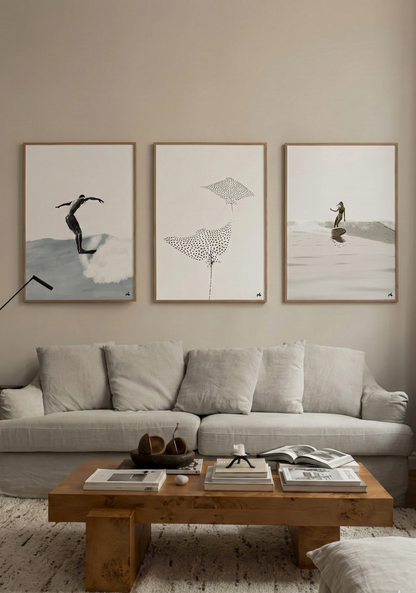 Backward Surfer (Lámina)